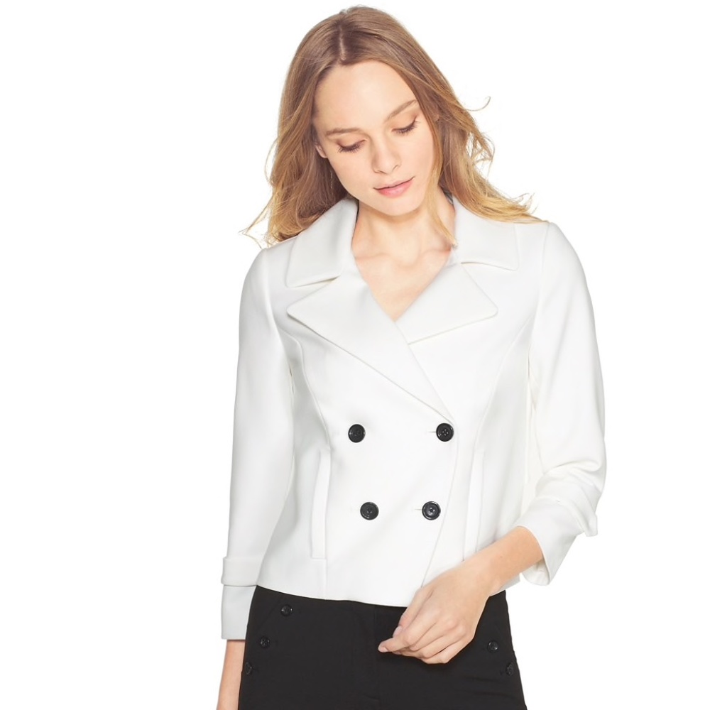 White House Black Market Double-Breasted Jacket